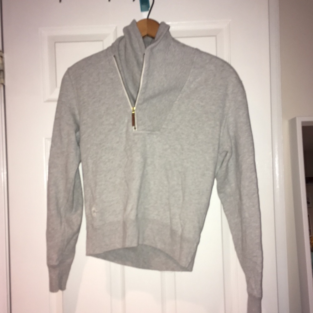 Ralph Lauren cropped quarter zip
